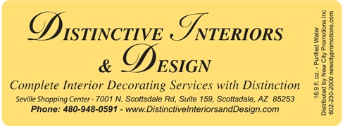 Custom water bottle label example