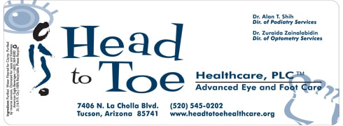 Custom water bottle label example