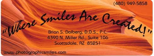 Custom water bottle label example