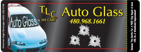 Custom water bottle label example
