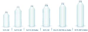 Some of our popular bottle sizes
